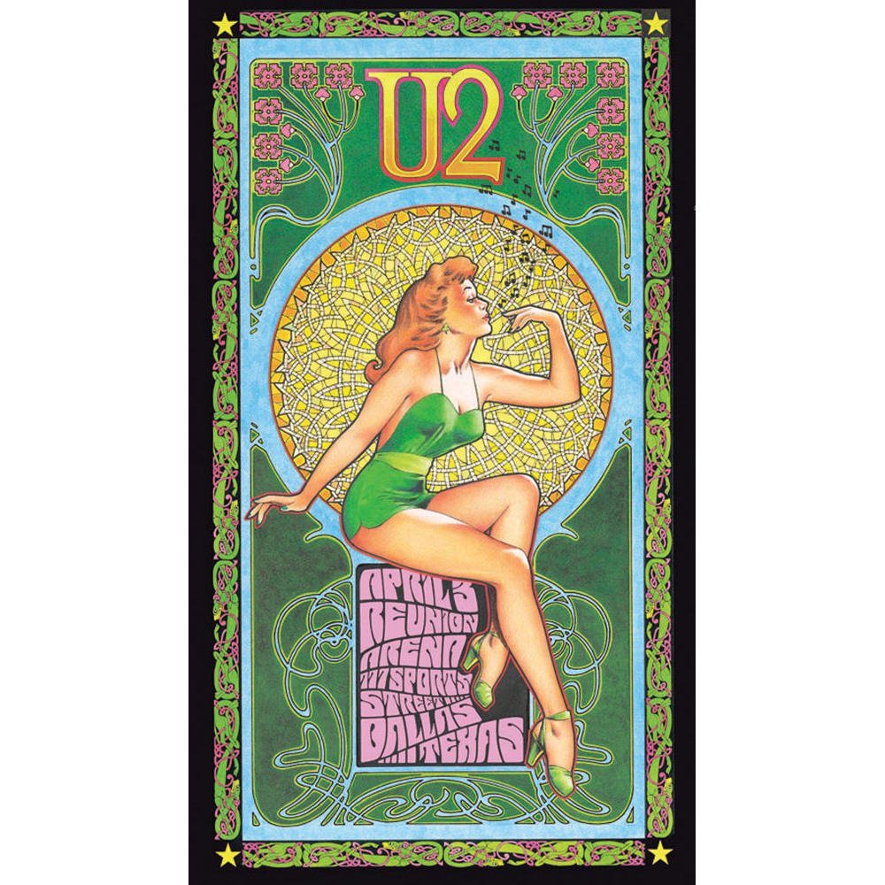 【予約商品】 U2 ユーツー - Concert Poster / Bob Masse / ポスター - PGS